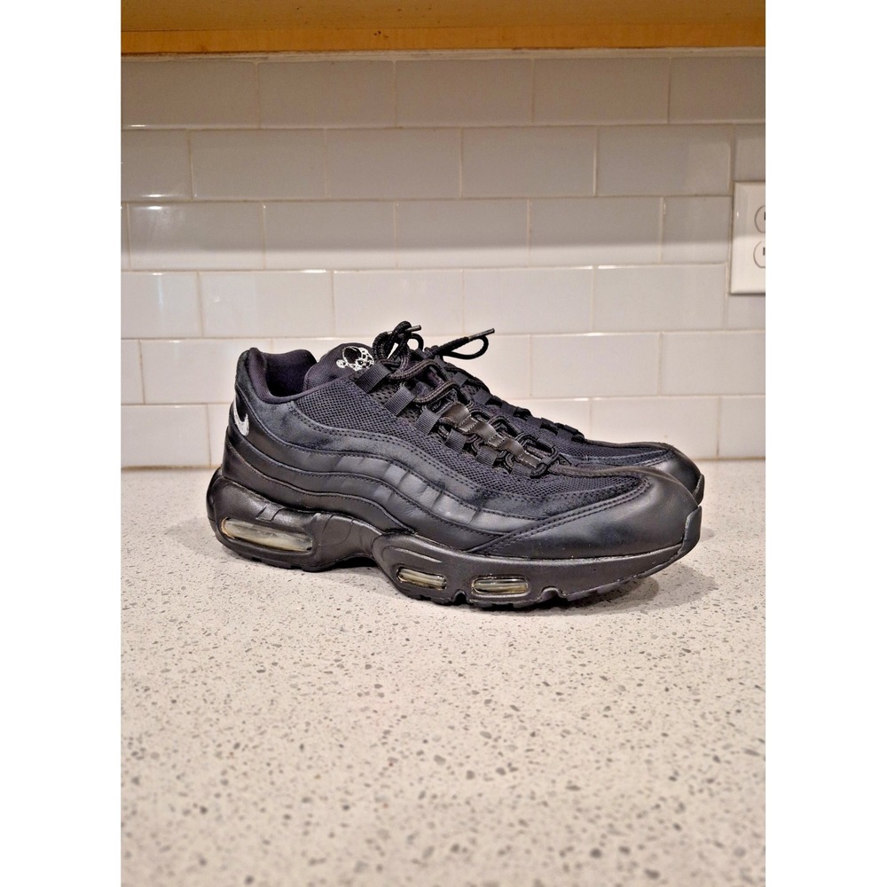 Nike Air Max 95 OG Big Bubble Black White Metallic Silver 538416-008